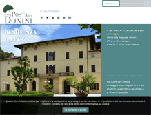 Tablet Screenshot of postadonini.it
